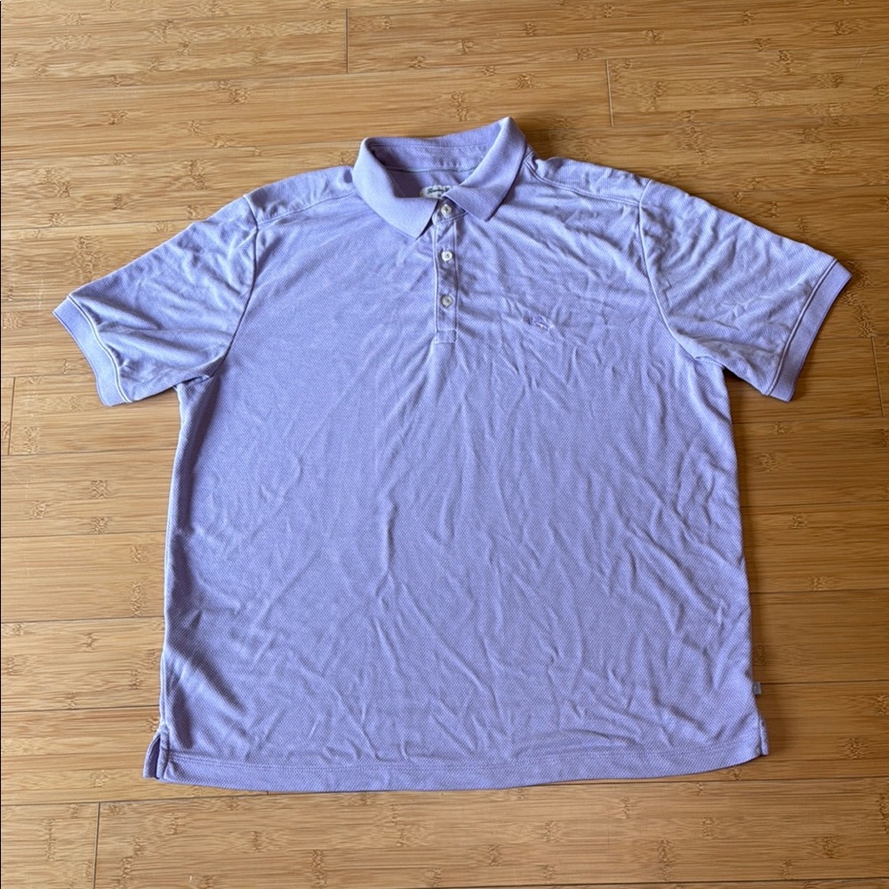NWOT Tommy Bahama  IslandZone® lavender Polo XL
